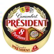Président camembert 8 portions 240 g