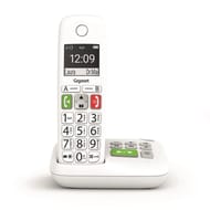 Gigaset téléphone sans fil répondeur E290 A SOLO BLANC