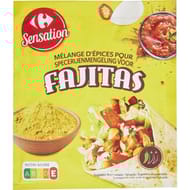 Carrefour sensation épices pour fajitas 30g