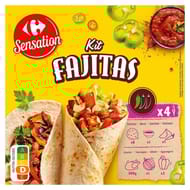 Carrefour sensation kit fajitas 505g