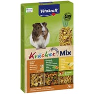 Vitakraft krackers miel/fruits/citron pour cochons d'inde x3 168g