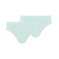 Lot de 2 slips fille pocket skin care Dim AQL PASTEL BLUE 14ANS