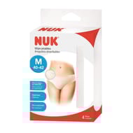4 slips jetables blancs - Taille M Nuk