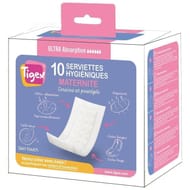 Serviettes hygièniques post accouchement Tigex