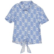 Chemise fille manches courtes BLUE 14 ANS