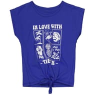 Tee shirt noué INDIGO 3 ANS