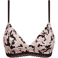 Soutien-gorge sans armature triangle paddé ligne Daily Micro Dim B5A TABLEAU FLORAL 95C