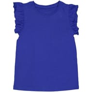 Tee shirt manches à volants INDIGO 4 ANS