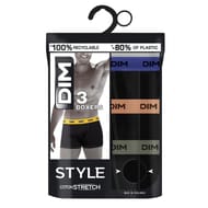 Lot de 3 boxers homme ligne Mix and Colors Dim B3N_NR.C.BL/ T6