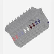 5 paires de socquettes courtes ECODIM femme GRIS CL CHINE PASTILLE POINTE 37\41