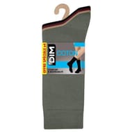 4 paires de mi chaussettes coton homme Dim B5N NR/RGE CHILI/PRALINE/KAKI T39/42