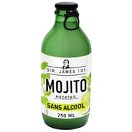 Cocktail mojito sans alcool sir james 101 25 cl