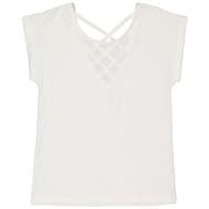 Tee shirt manches courtes femme BLANC T38/40
