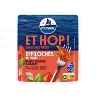 Petit navire effiloches de thon sauce tomate et basilic MSC et hop dans mes salades !