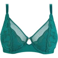 Soutien-gorge armature ligne Romance Sans Complexe IXB VERT EMERAUDE 100D