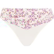 Slip ligne Suzie Fantaisie Sans Complexe JNP IMP FLEURS JAUNE ET ROSE T50\52