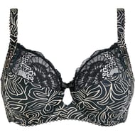 Soutien-gorge armature ligne hélène Sans Complexe JNC IMP GRAPHIQUE ANTHRACITE 105D