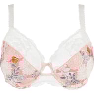 Soutien-groge armature maintien ligne Aurélie Sans Complexe JNJ IMP DAHLIA CLAIR 95D