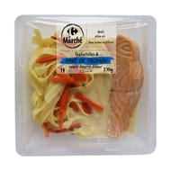 Crf le marché pavé de saumon au beurre blanc et tagliatelle 270g