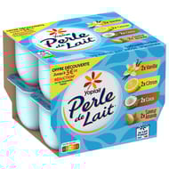 Perle de lait aromatisé panaché 8x125g offre découverte