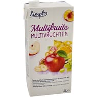 Simpl nectar multifruits brique 2l