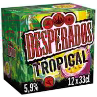 Desperados tropical aromatisée 12x33cl