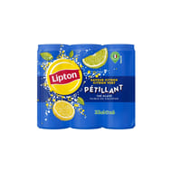 Lipton pétillant citron citron vert 6x33cl