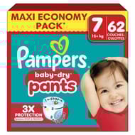 Pampers baby dry pants maxi t7 x62