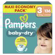 Pampers baby dry maxi couches t3 x136