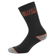 3 paires de chaussettes de travail homme Black et Decker NOIR T47\49