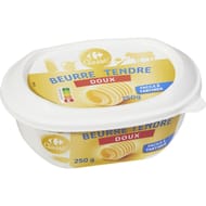 Carrefour classic beurre tendre doux 250g