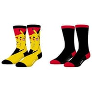 2 paires de chaussettes homme FREEGUN POKEMON LOT C NOIR JAUNE T39\42
