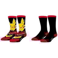2 paires de chaussettes homme FREEGUN POKEMON LOT F NOIR RAYURES T43\46