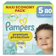 Pampers premium protection couches t5 11-16 kg x 80