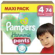 Pampers harmonie pants culottes taille 4-9-15 kg x74