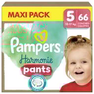 Pampers harmonie couches taille 5 12-17 KG x66