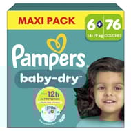 Pampers baby dry maxi couches t6+ 14/19 kgx76