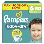 Pampers baby dry maxi couches t6 13-18 kg x80