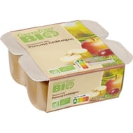 Carrefour bio dessert de pomme chataigne 4x100g