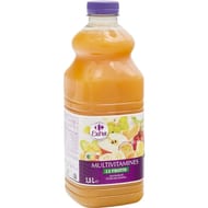 Carrefour extra jus de fruits multivitamines 12 fruits 1.5l