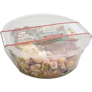 Carrefour bon appétit salade lentilles figues jambon sec et feta 350g