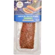 Carrefour Extra coeur truite fumée aneth 150g