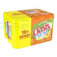 Oasis thé peche 12x33cl 10% offert