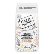 Carte noire café grains solidaires pur arabica 500g