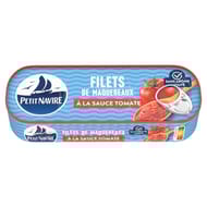 Petit navire filet mqx sauce tomate sans aromes ajoutes 169g