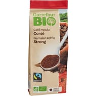 Carrfour bio café moulu corsé bio 250g