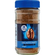 Carrefour extra café soluble décaféiné 100g