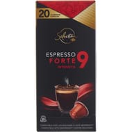 Carrefour sélection 20 dosettes de café espresso forte intensité 9 104g
