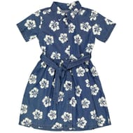 Robe manches courtes PRINT DENIM 14 ANS