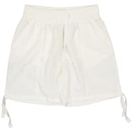 Short microfibre uni femme BLANC T38/40